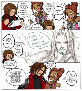 When SEM added the ability to create groups, I felt it my duty as a GACKT fan to create a group called "Red Leather" to worship Genesis Rhapsodos/GACKT.