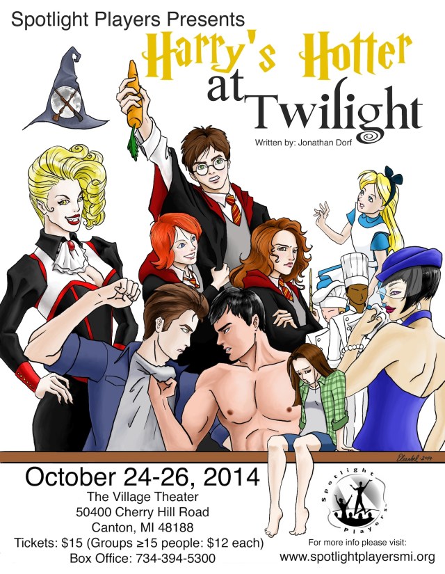 Harry's Hotter Show Poster