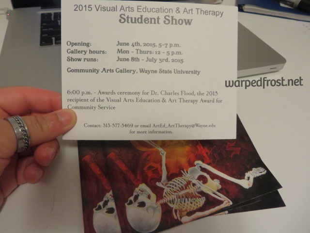 I suppose taking three was a rather vain thing to do...