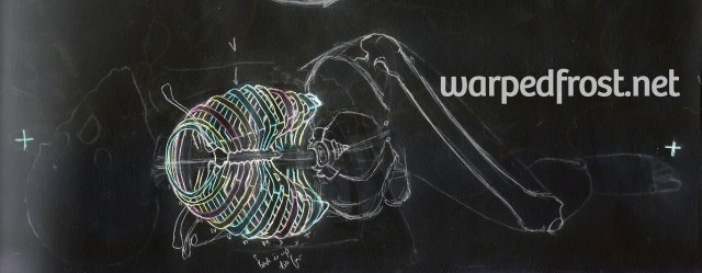 I like to invert the colors on pencil drawings just for kicks.