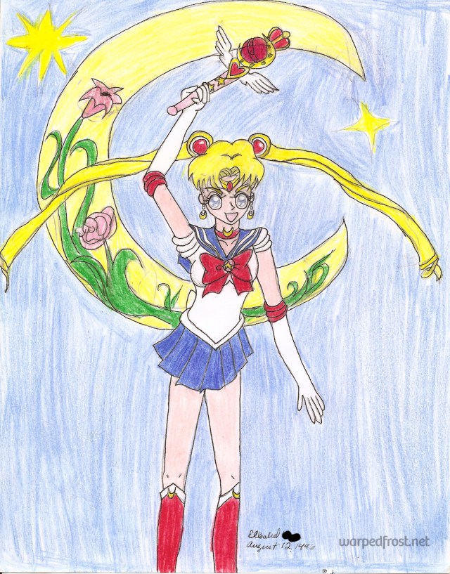 "In the name of the Moon, I WILL PUNISH YOU!"