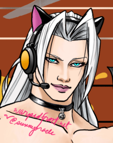 Nekomimi Heaphones Seph Crop